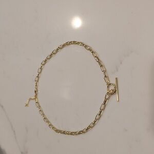 Uncommon James - Gold Staple Chain Necklace